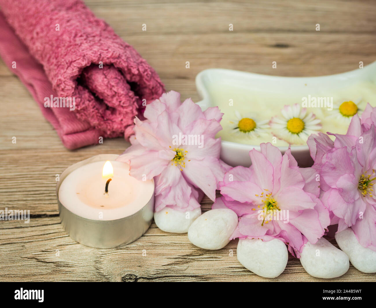 Wellness Massage Therapy Spa Holiday Stock Photo Alamy