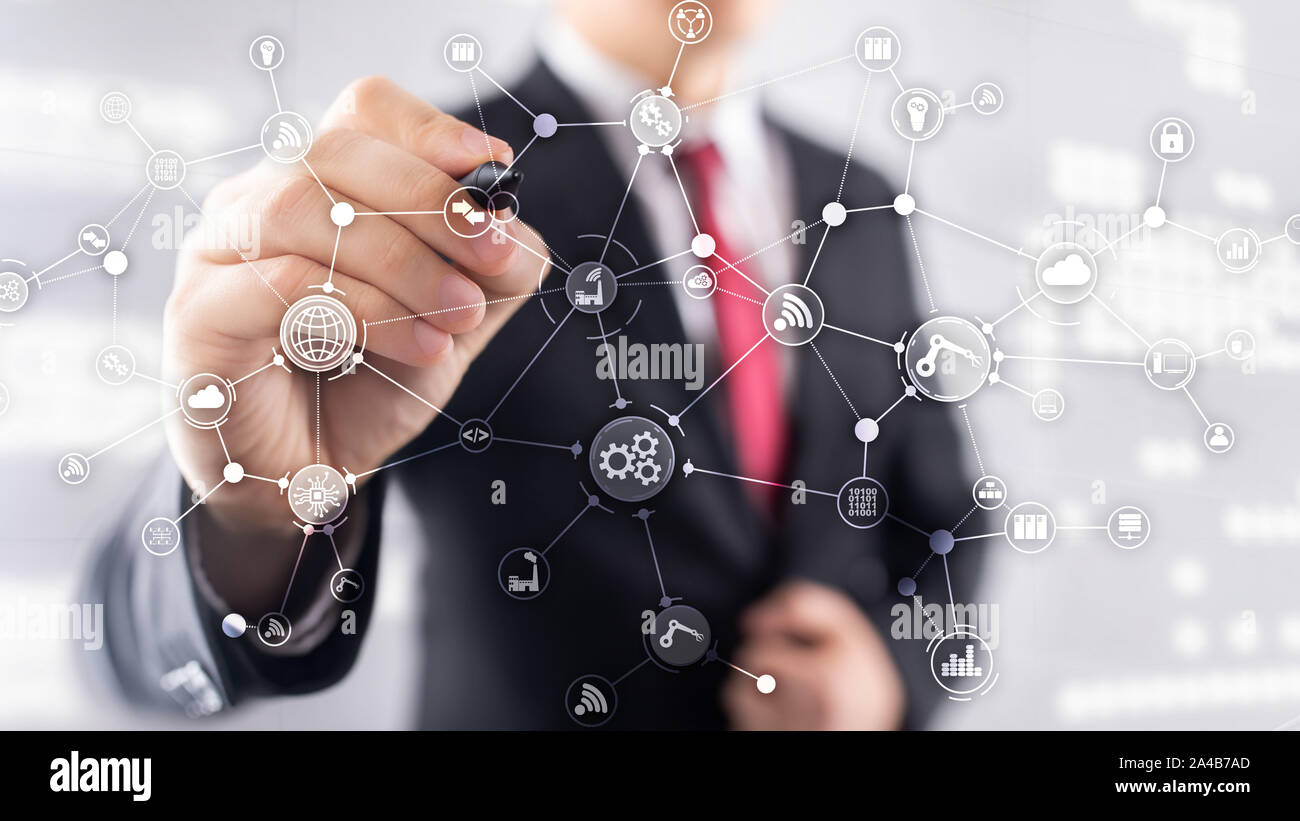 Technology industrial business process workflow organisation structure ...