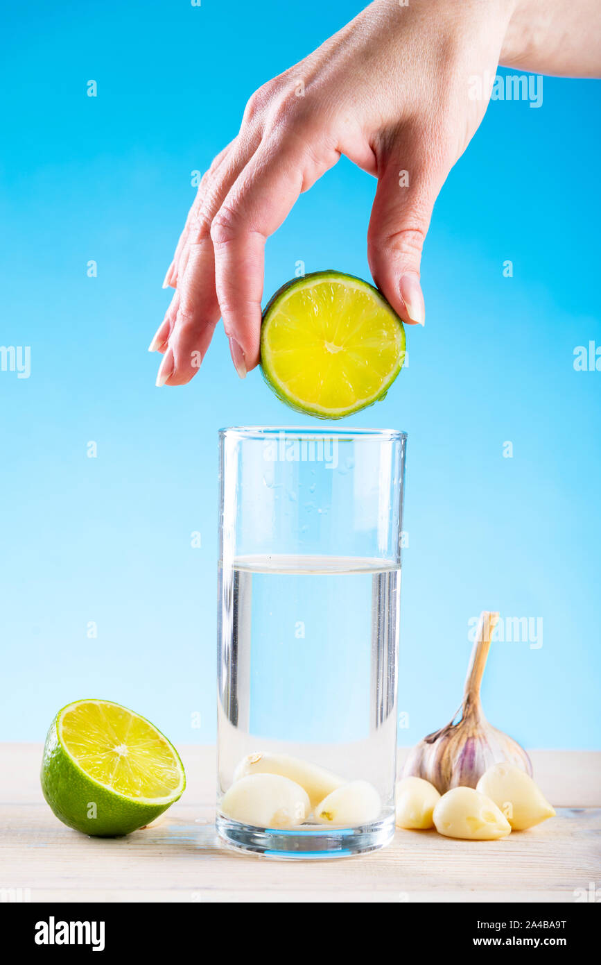 Garlic And Lemon Water werohmedia