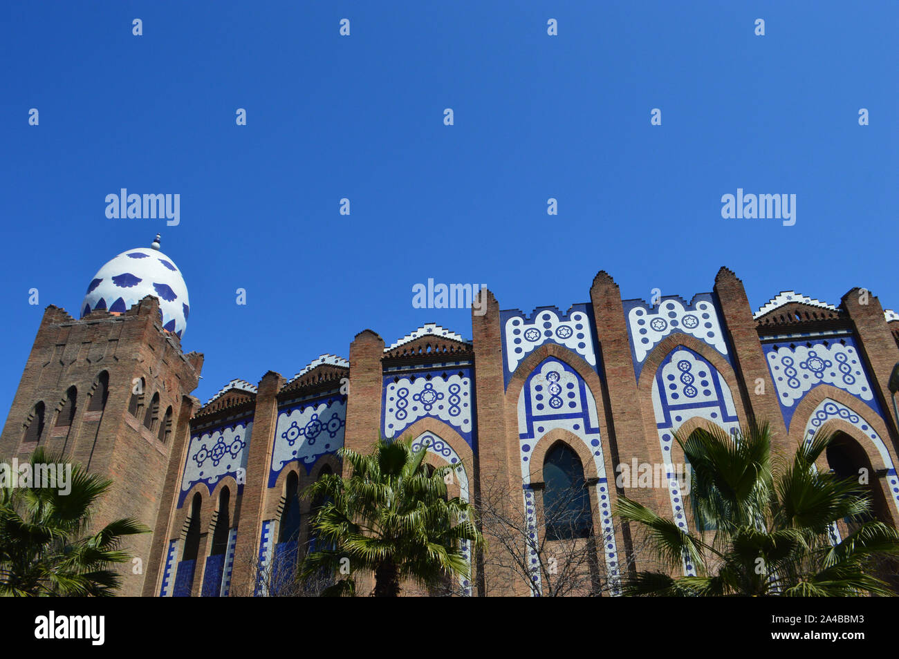 Toros Monumental in Barcelona Stock Photo