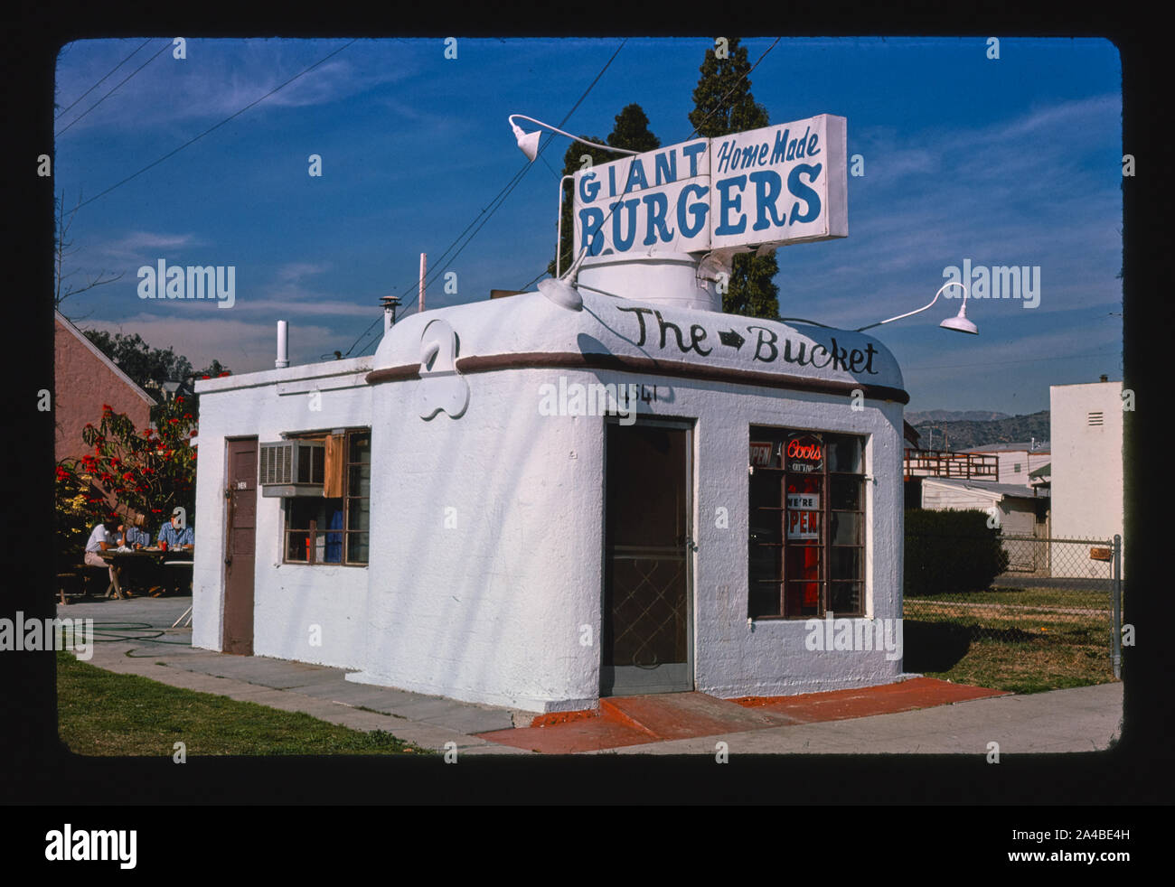 The Bucket Burgers, Eagle Rock, California Stock Photo Alamy
