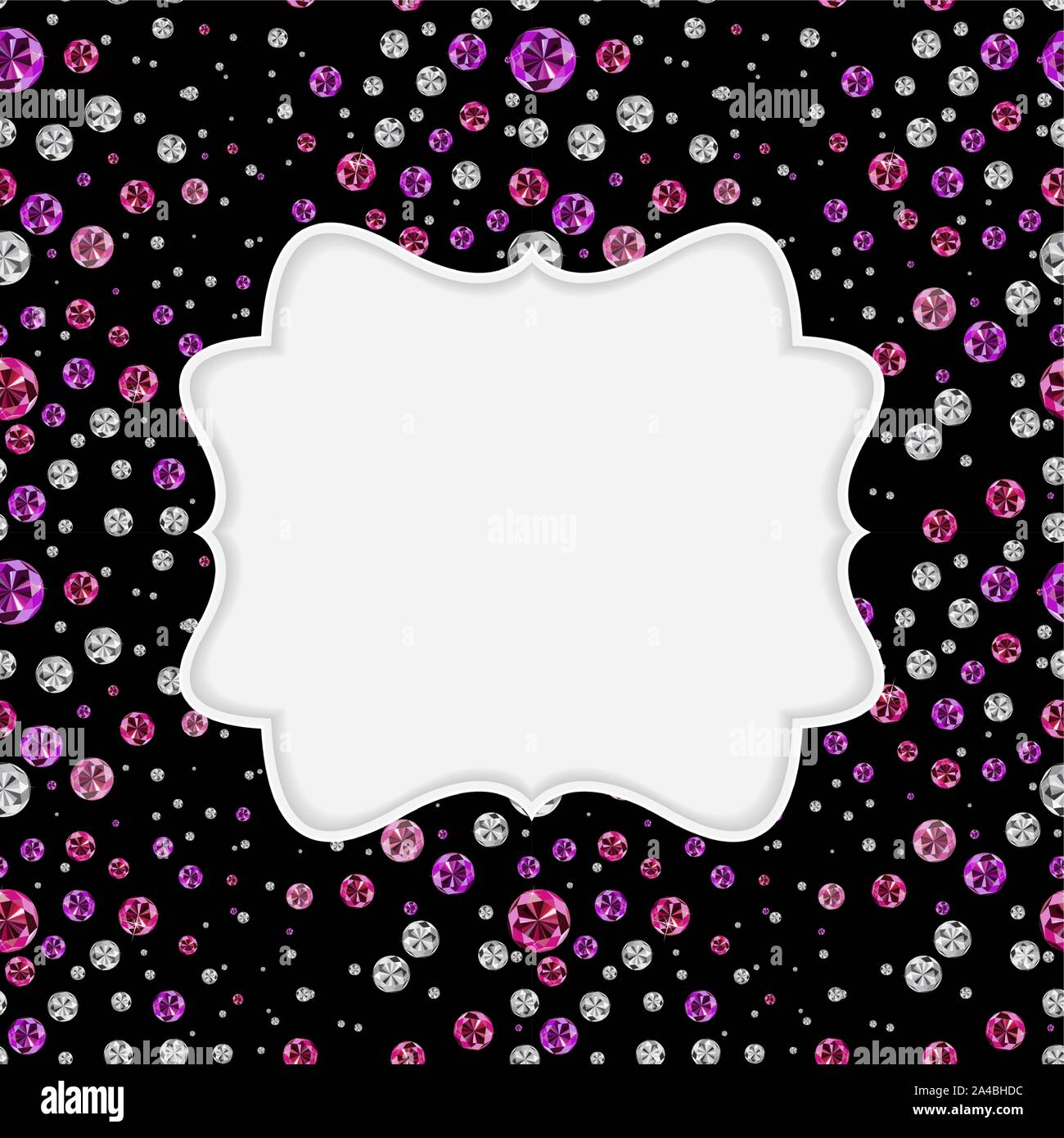 Luxury Background Template Vector Illustration Stock Vector