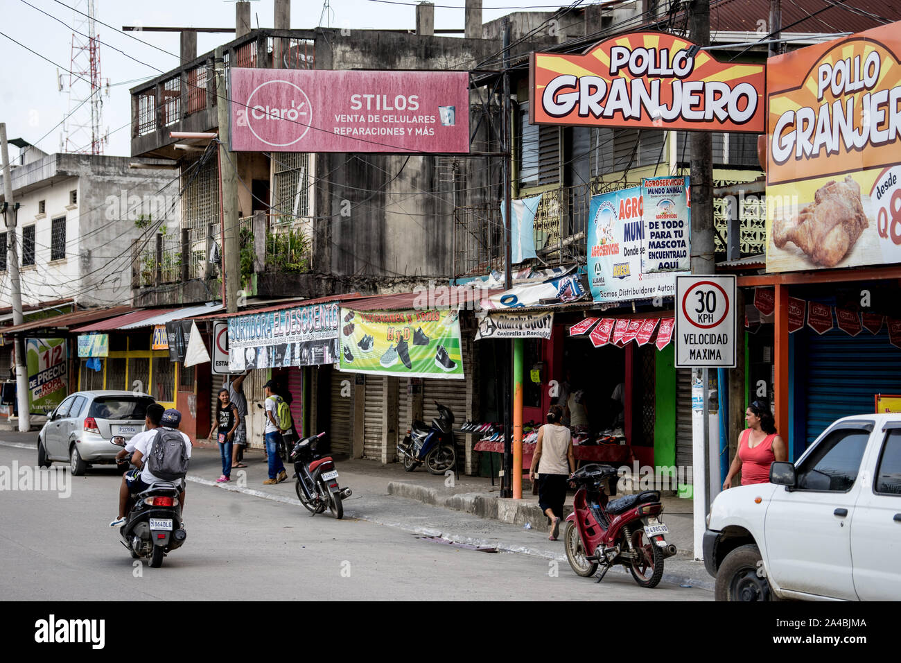 cruise ship port of call daytrip to Livingston coastal village