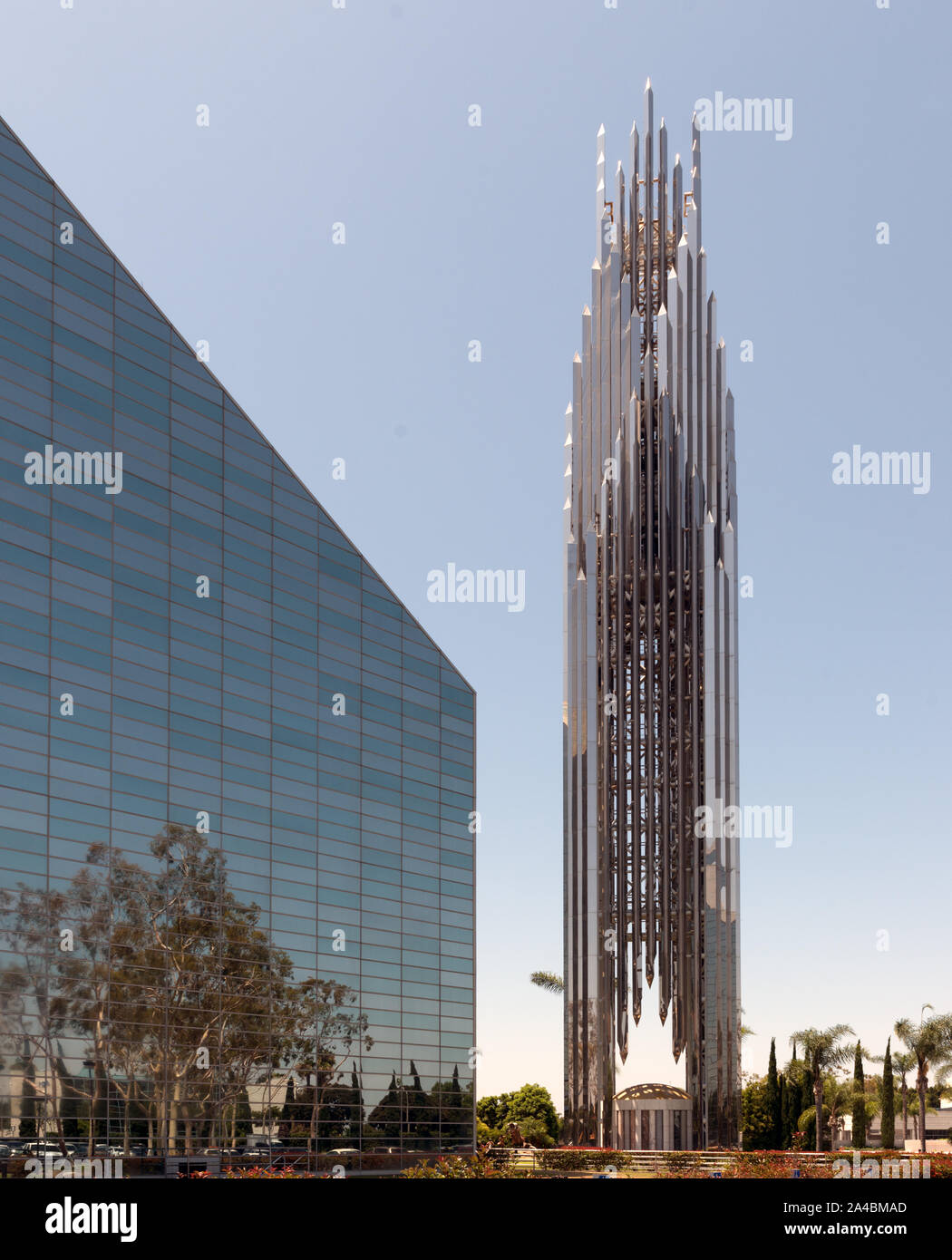 The Crystal Cathedral Christian church building, Garden Grove, Orange