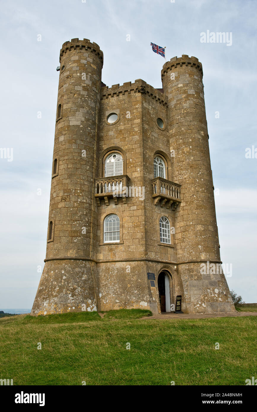 Broadway Tower. Cotswolds, Worcestershire, England Stock Photo Alamy
