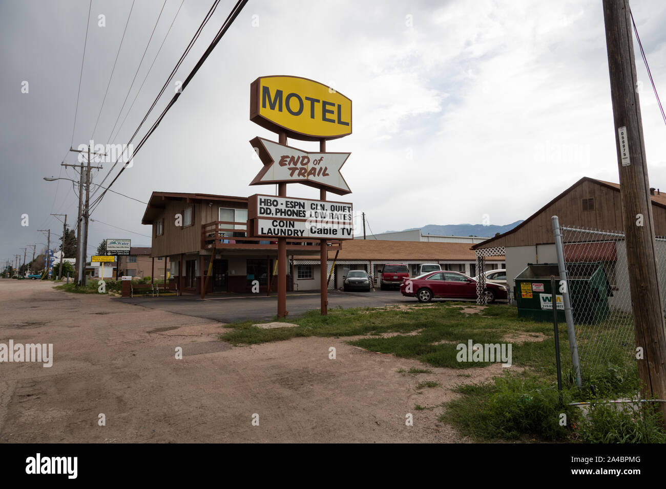 The End of the Trail Motel, one of several mid20th Centuryvintage