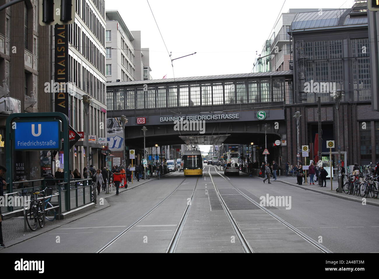 deutsche post s bahn friedrichstraße