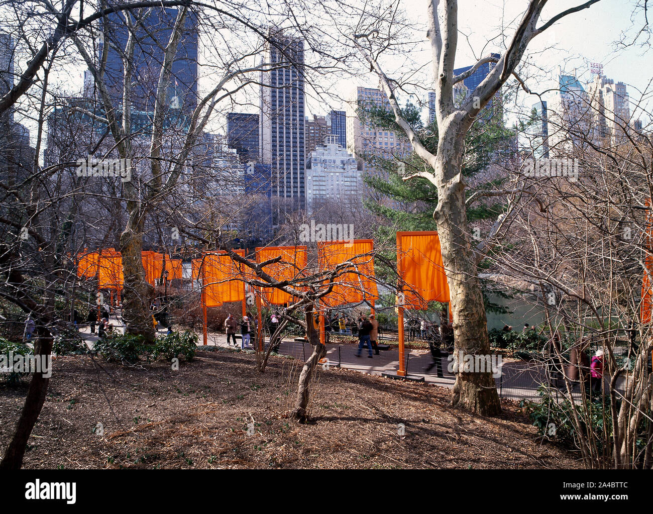 The Gates, a sitespecific work of art by Christo and JeanneClaude in