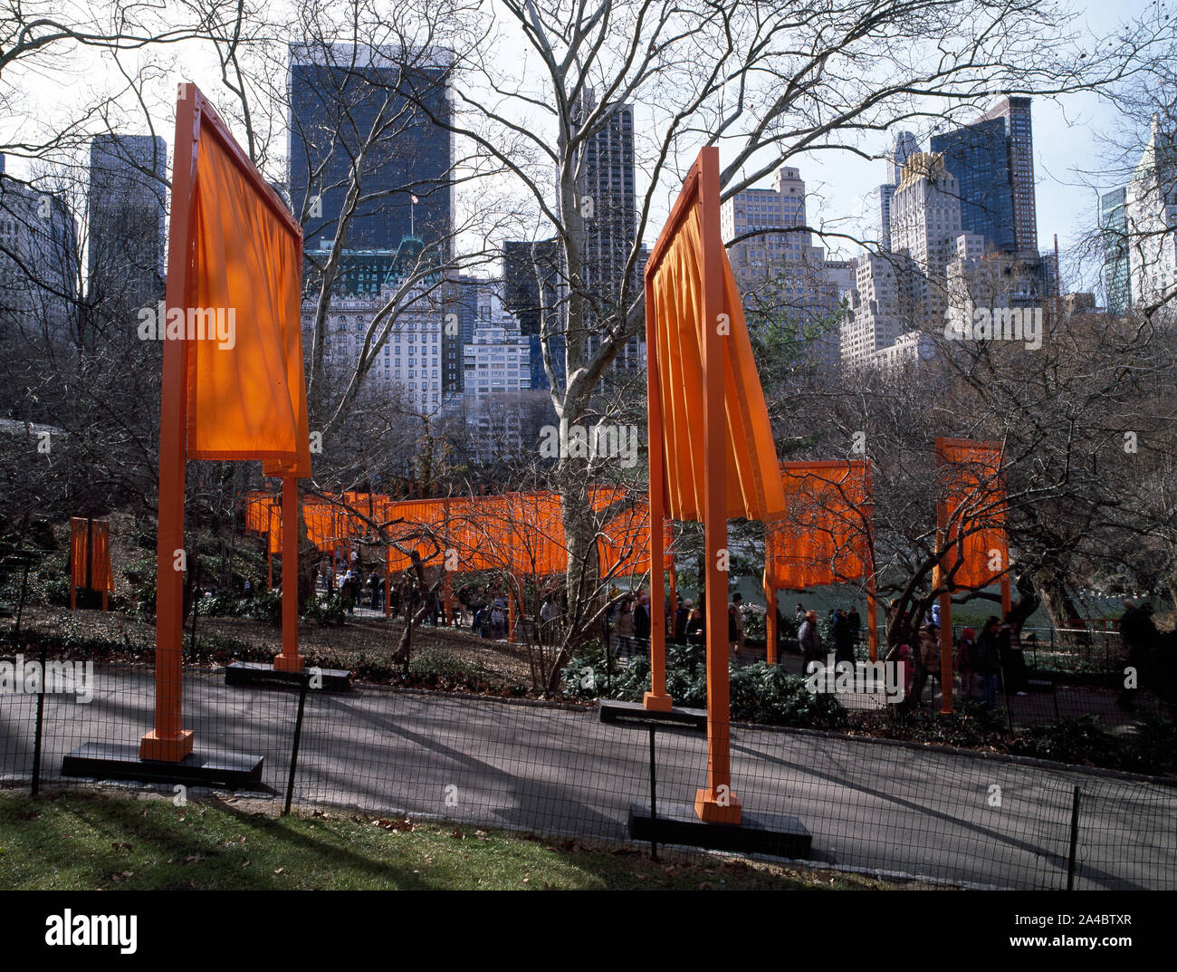 The Gates, a sitespecific work of art by Christo and JeanneClaude in