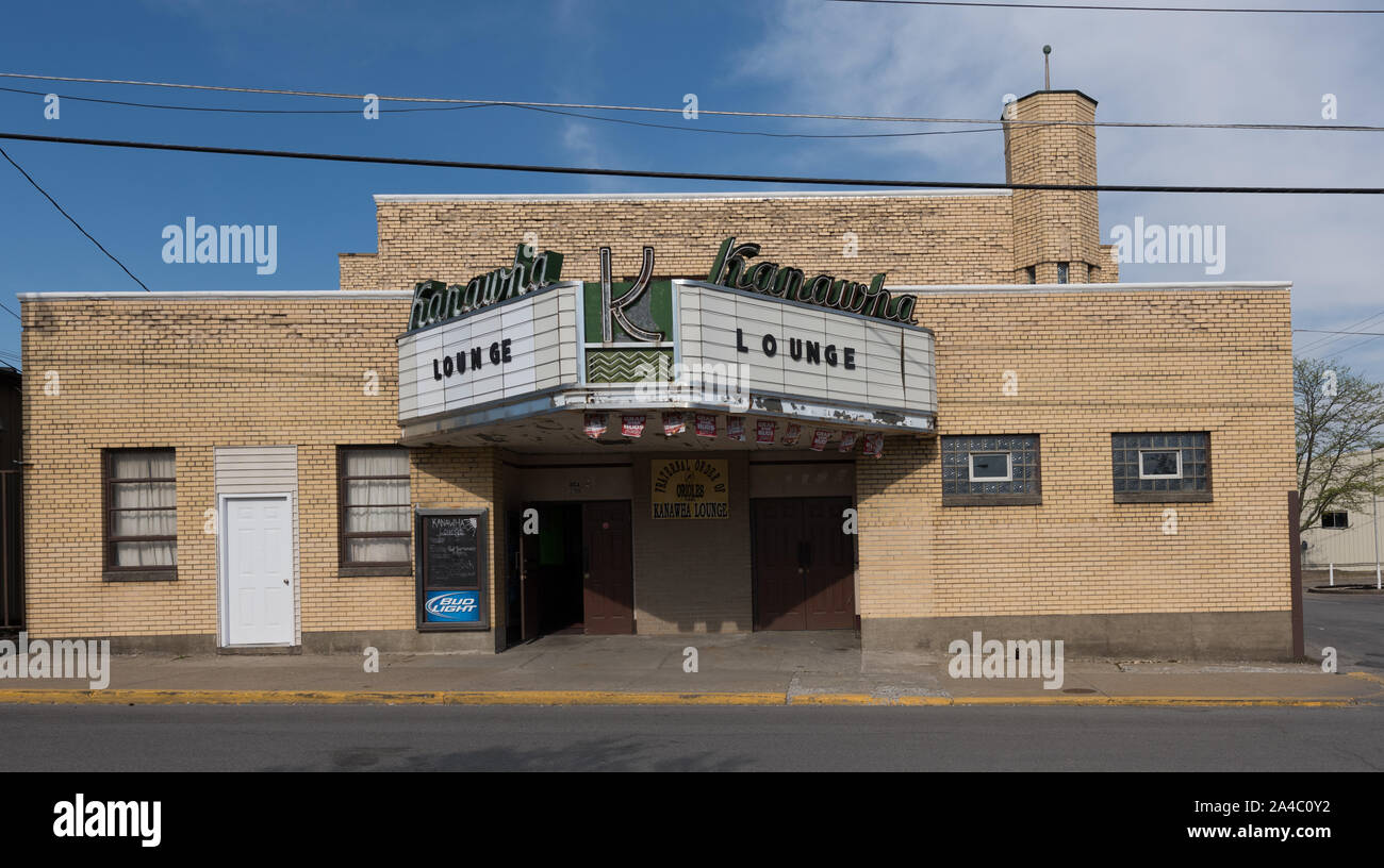 The Kanawha Theater in Buckhannon, West Virginia, was open until the