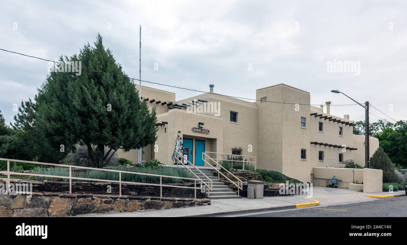 The  Koshare Indian Museum and Kiva, on the Otero Junior College campus in La Junta, the seat of Otero County, Colorado Stock Photo