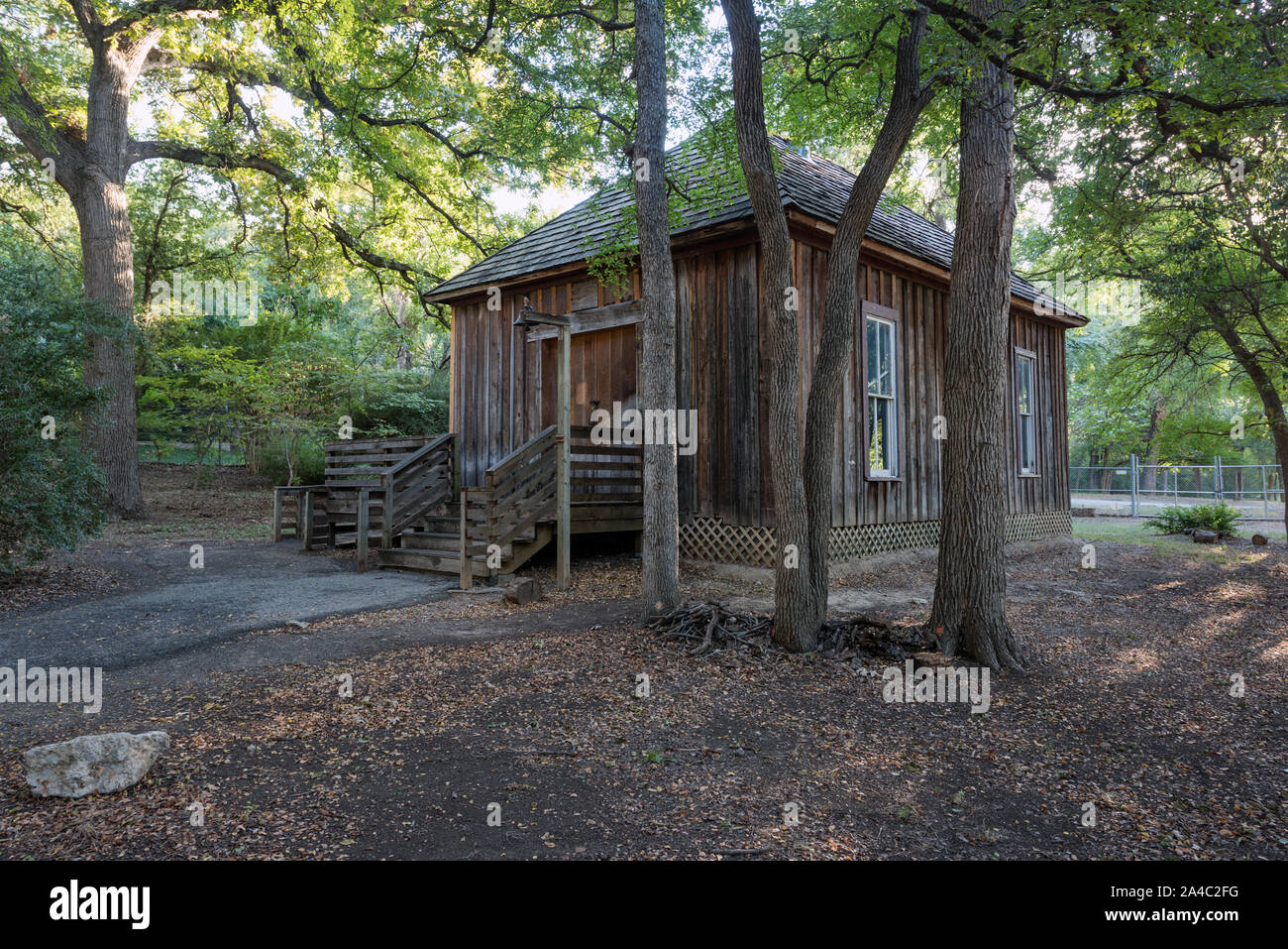 The Marine School At Log Cabin Village A House Museum Consisting