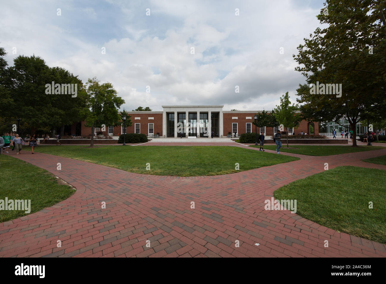 The Milton S. Eisenhower Library, part of the Johns Hopkins Sheridan