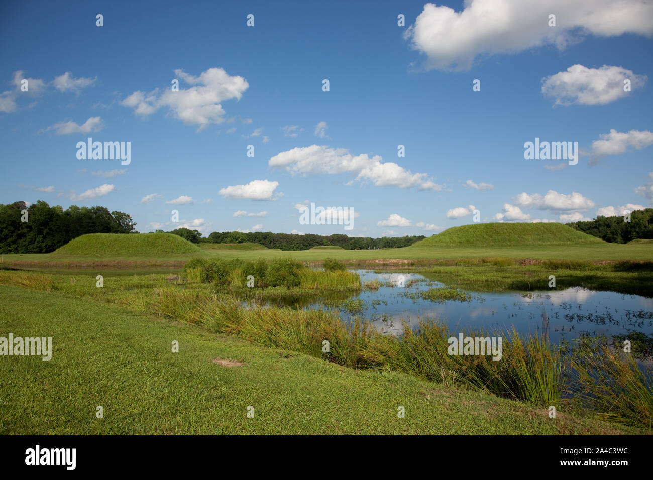 The Moundville site, occupied from around A.D. 1000 until A.D. 1450, is