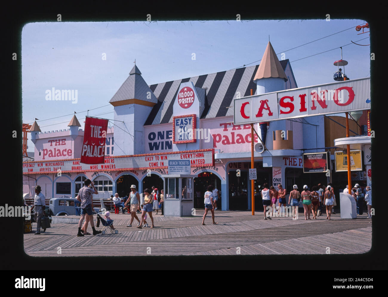 The  Palace, Seaside Heights, New Jersey Stock Photo