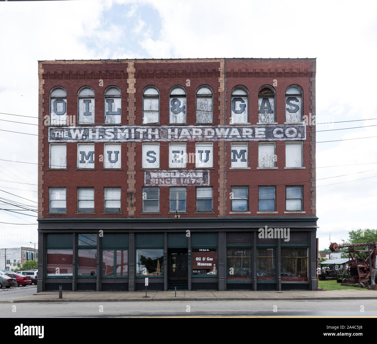 The Parkersburg Oil and Gas Museum in the old W. H. Smith Hardware