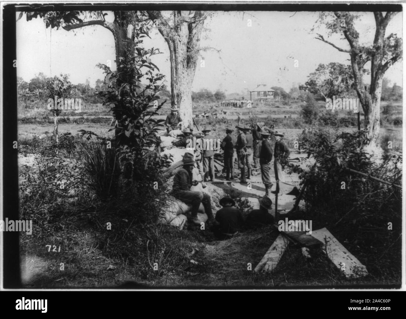 The Philippine insurrection, 1899 Stock Photo