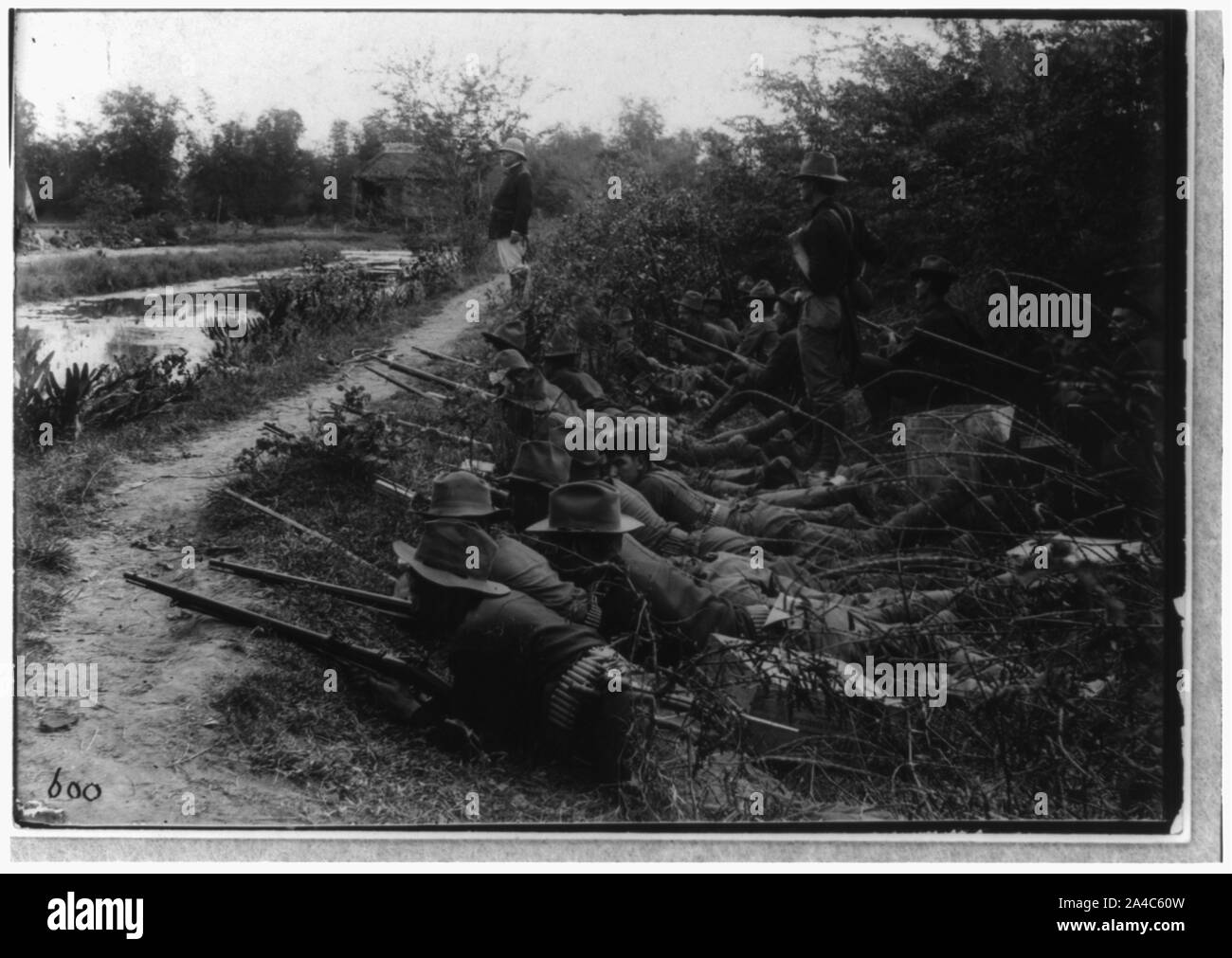 The Philippine insurrection, 1899 Stock Photo