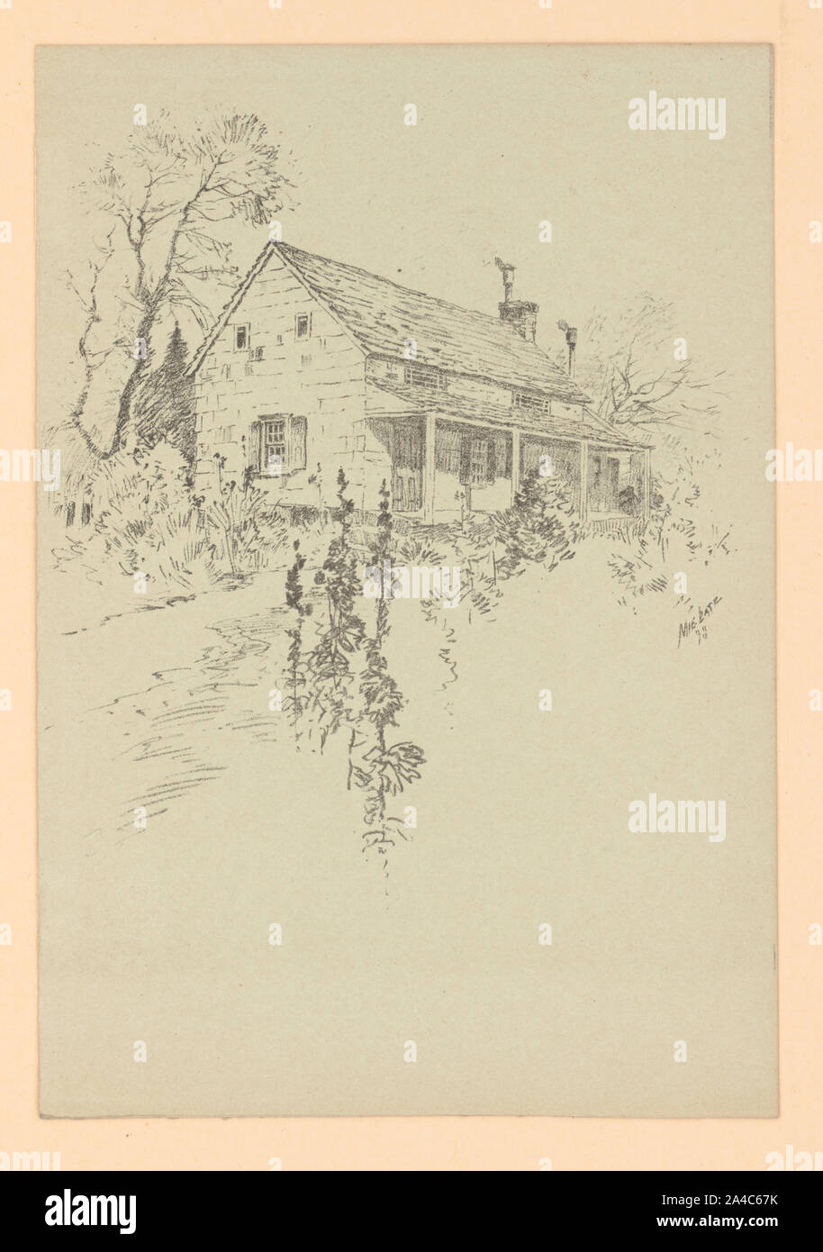 The  Poe cottage, Fordham Stock Photo