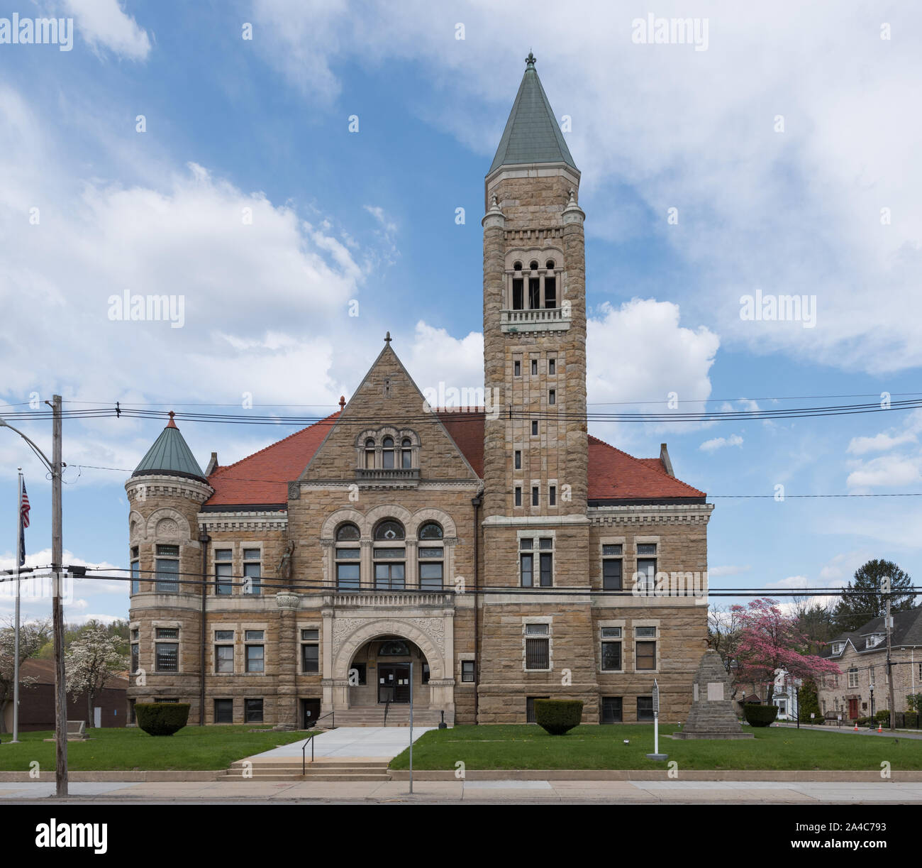 The Randolph County Courthouse in Elkins, West Virginia Stock Photo - Alamy