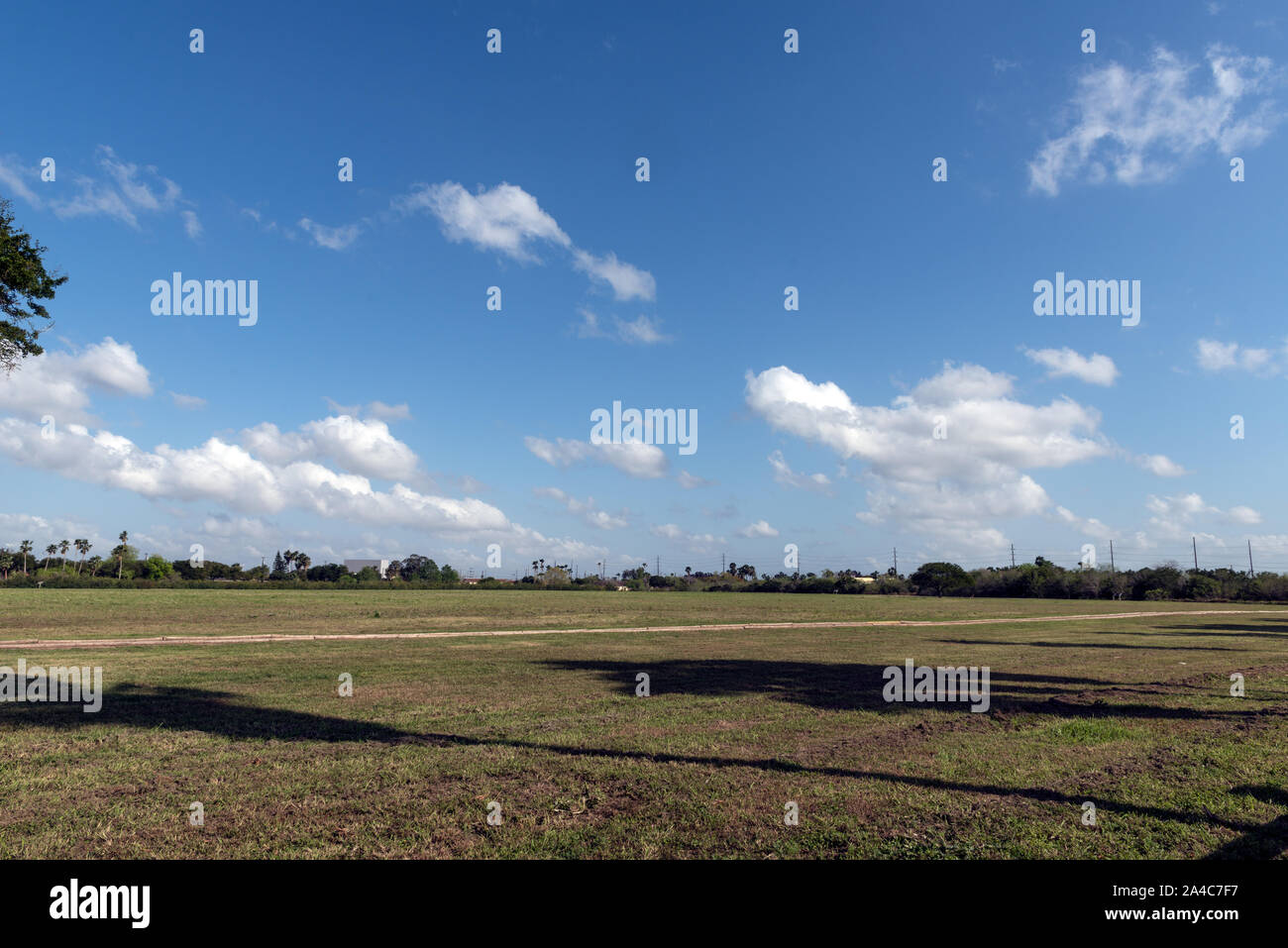 The Resaca de la Palma Battlefield, in Brownsville, Texas Stock Photo