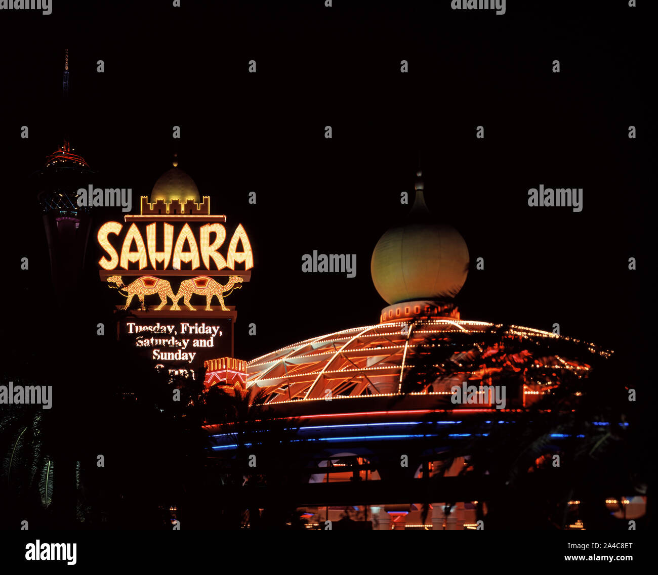 The Sahara Hotel and Casino replaced the old Club Bingo in Las Vegas on