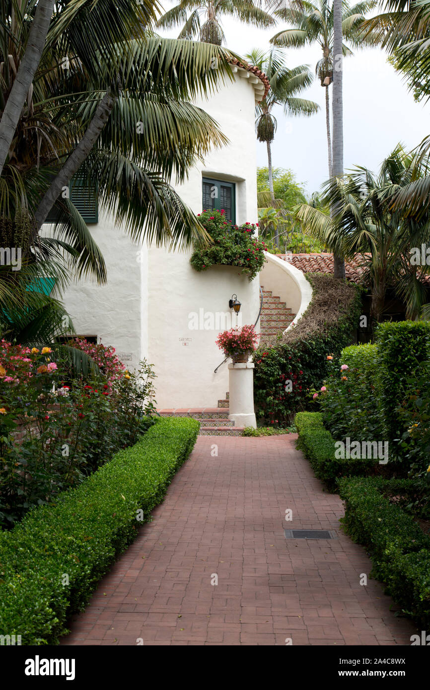 The Santa Barbara Biltmore is a luxury hotel located in Montecito, California Stock Photo Alamy