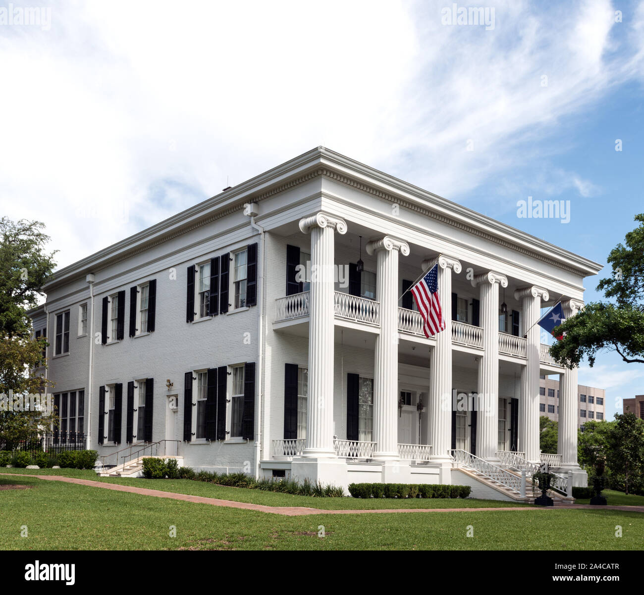The Texas Governor's Mansion in Austin, the capital of Texas Stock ...