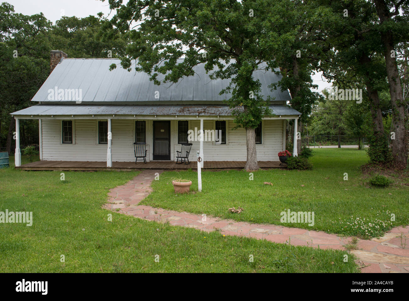 The Thompson House, erected by Judge James G. Thompson in the 1840s