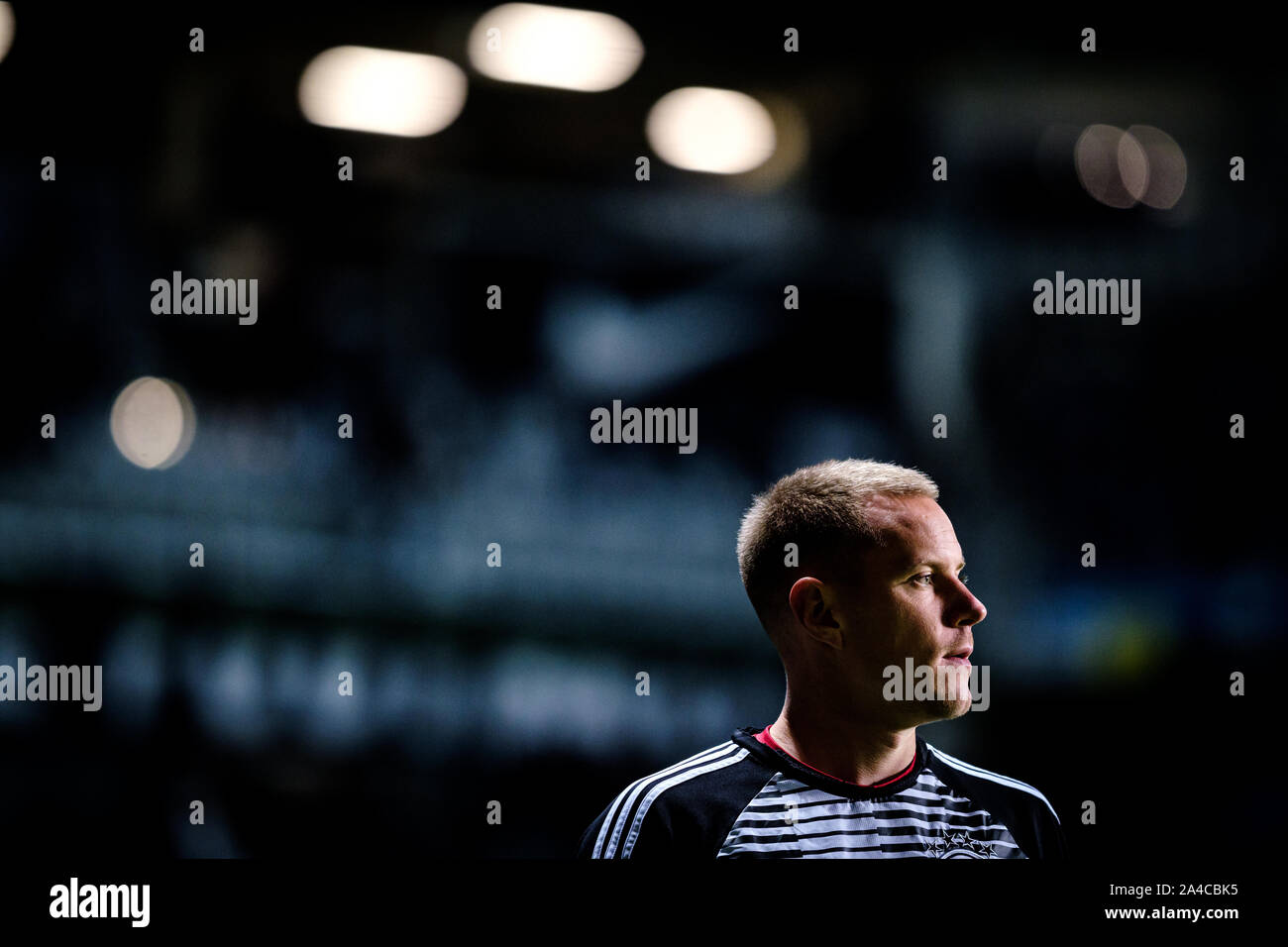Tallinn, Estonia. 13th Oct, 2019. Mark- Andre Ter Stegen (22) of Germany on warm-up during the Euro 2020 qualifiers game between Estonia and Germany at A. le Coq Arena.(Final score: Estonia 0-3 Germany) Credit: SOPA Images Limited/Alamy Live News Stock Photo