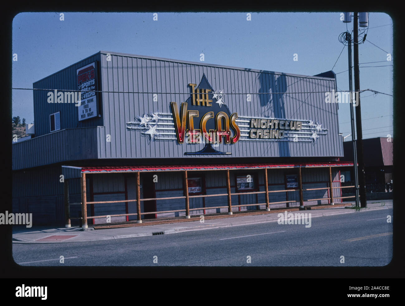 The Vegas Night Club, Billings, Montana Stock Photo Alamy