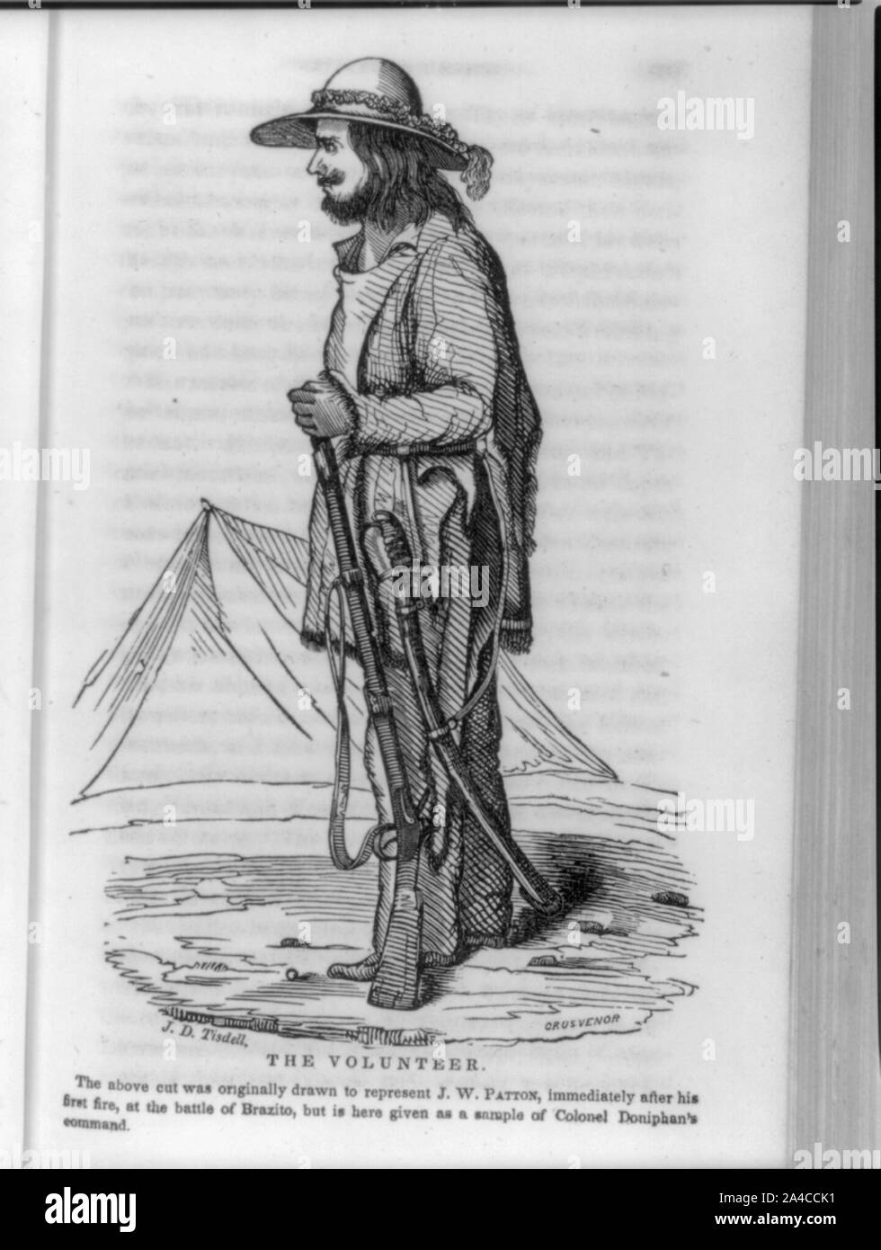 Patriotic volunteers Black and White Stock Photos & Images - Alamy