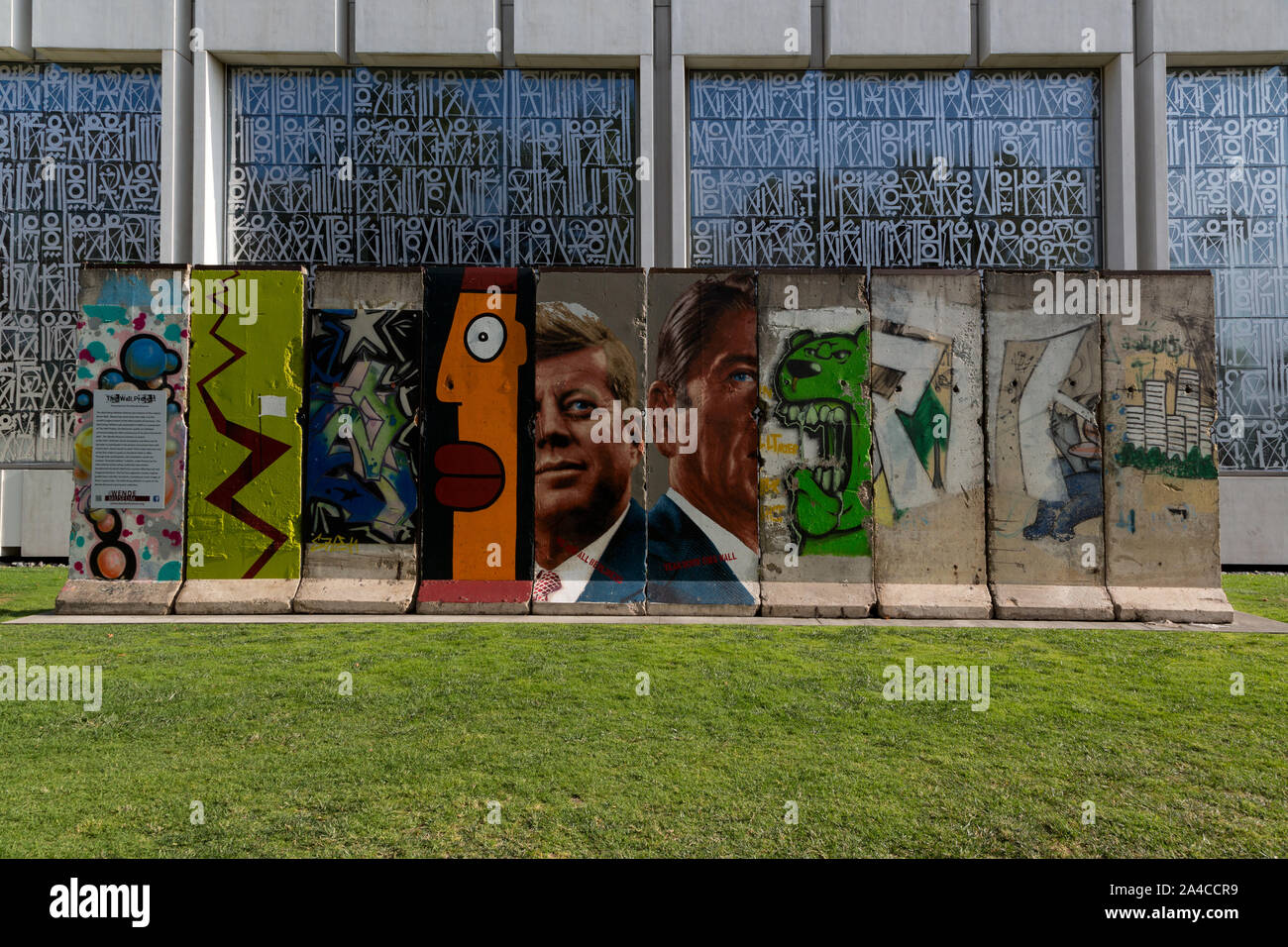 The Wall Project presented by the Wende Museum. Portions of the Berlin