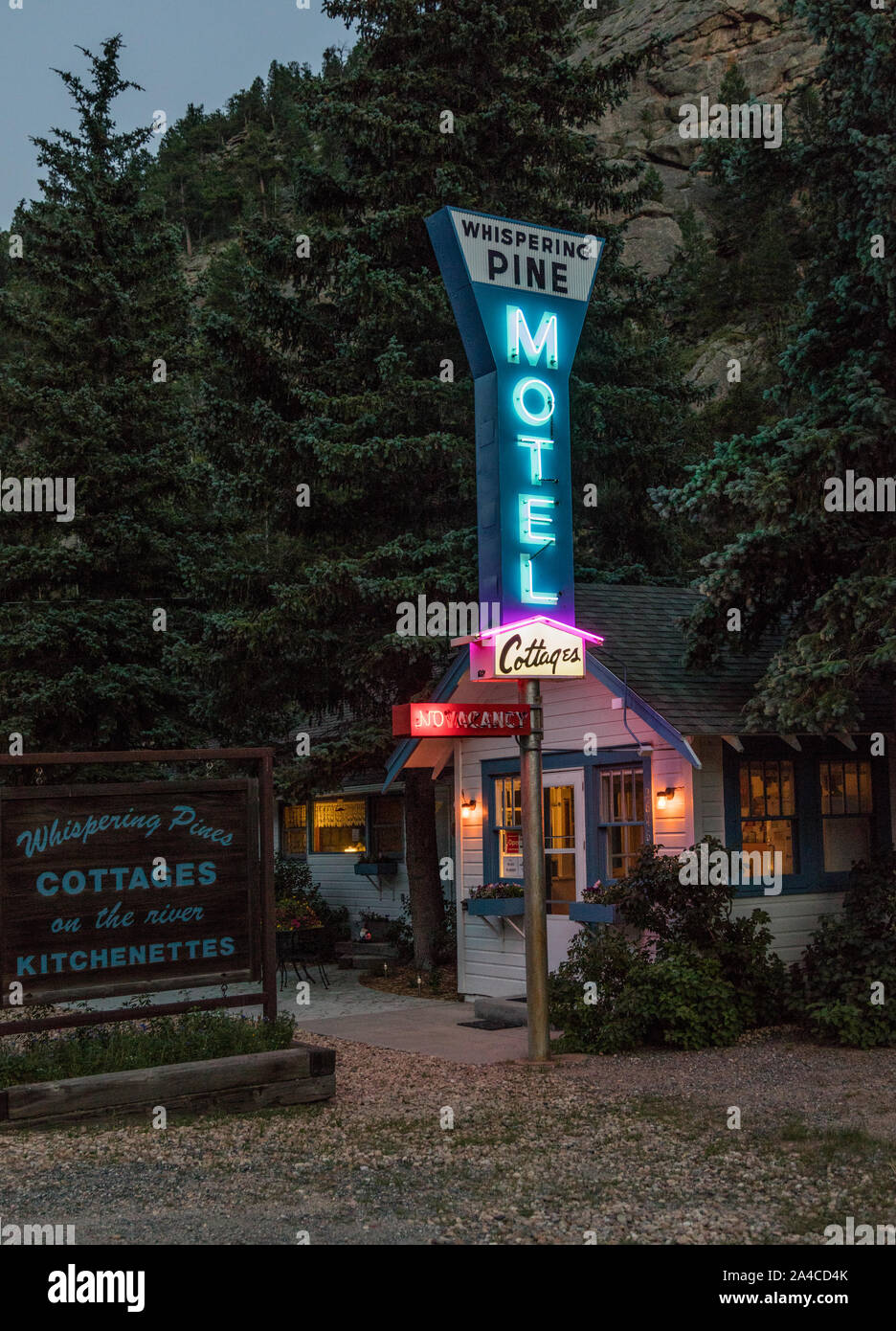 Pines Motel Stock Photos Pines Motel Stock Images Alamy