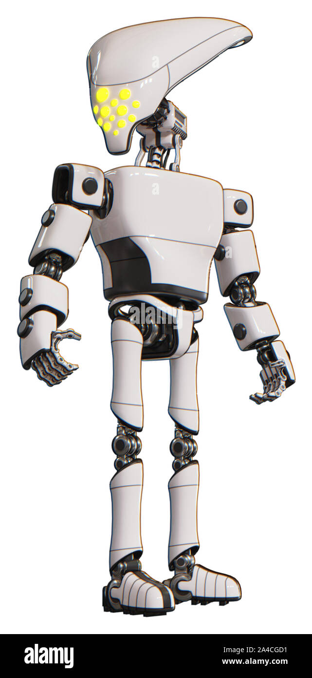 Android Exoskeleton Android containing elements: flat elongated skull head, light chest ...