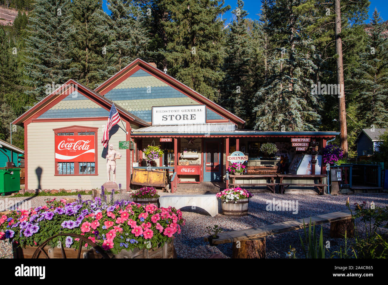 The general store in Redstone, in the Crystal River Valley of Colorado