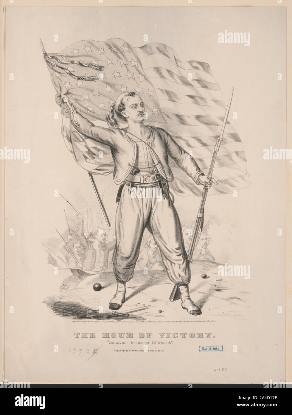Ellsworth Zouaves High Resolution Stock Photography and Images - Alamy