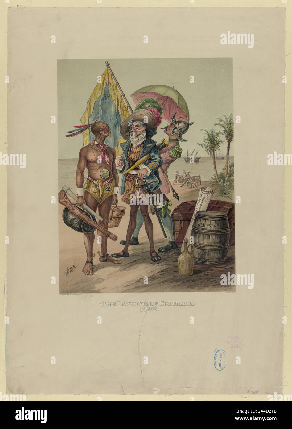 Columbus 1492 hi-res stock photography and images - Alamy