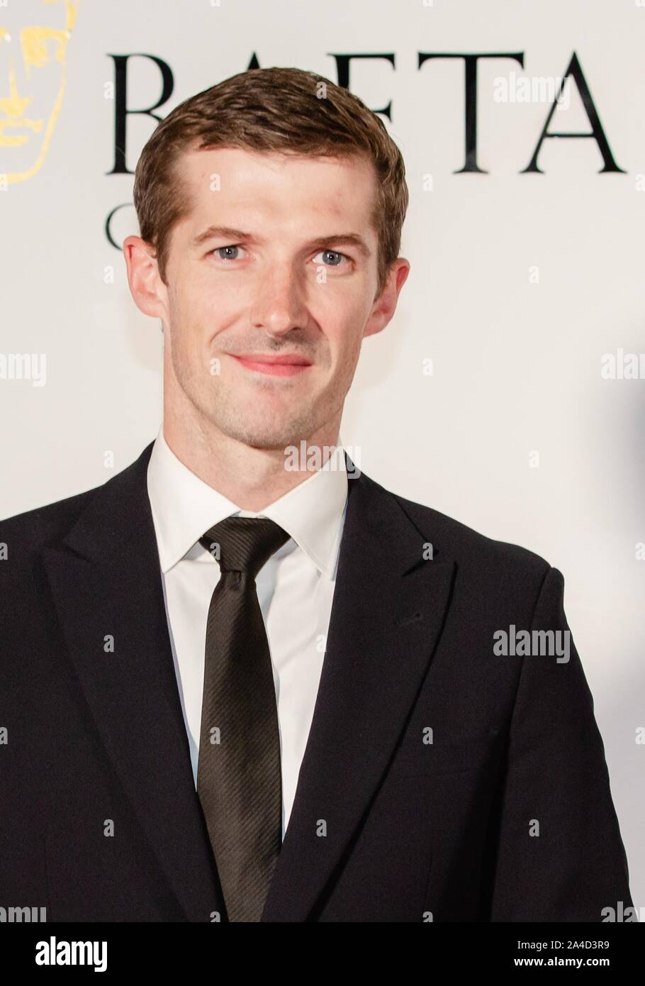 Cardiff, Wales. 13th Oct, 2019. Gwilym Lee attends the 28th British Academy Cymru Awards at St David's Hall, Cardiff, Wales, UK. Credit: Tracey Paddison/Alamy Live News Stock Photo