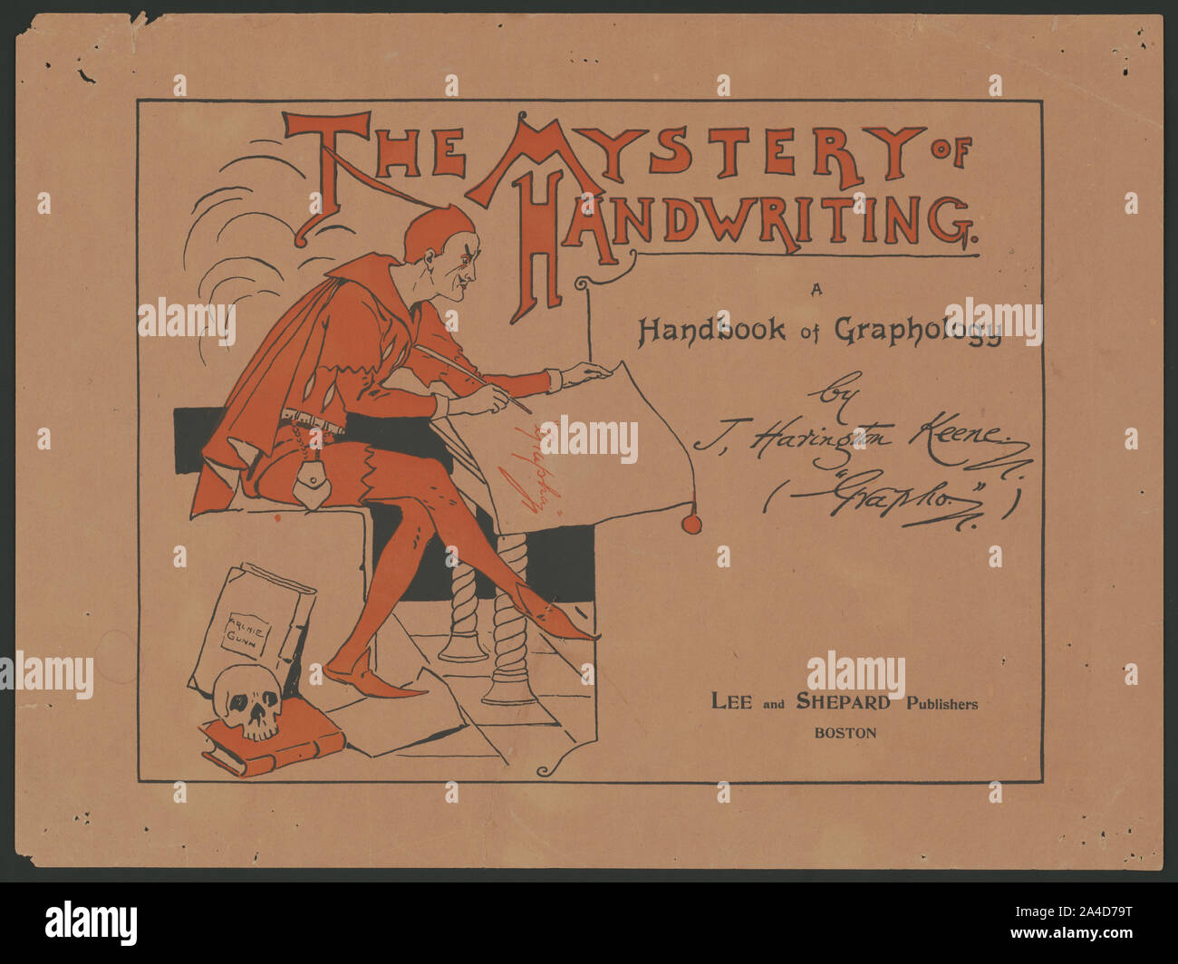 The mystery of handwriting, a handbook of graphology by J. Harington ...