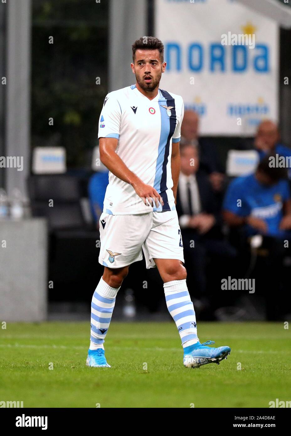 MILAN, ITALY - September 25, 2019:  Jony looks on during the Serie A 2019/2020 INTER v LAZIO at San Siro Stadium. Stock Photo