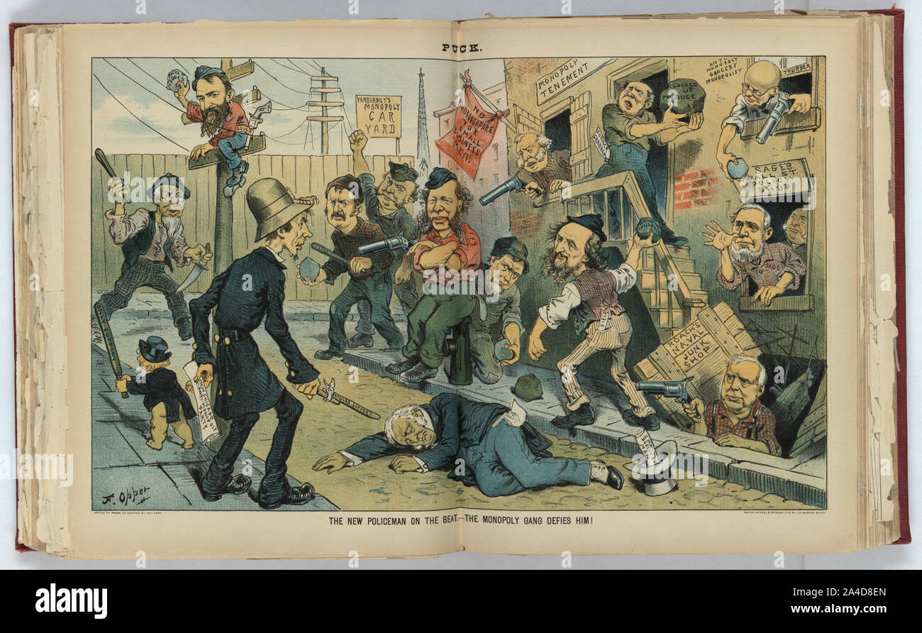 The new policeman on the beat - the monopoly gang defies him! / F ...