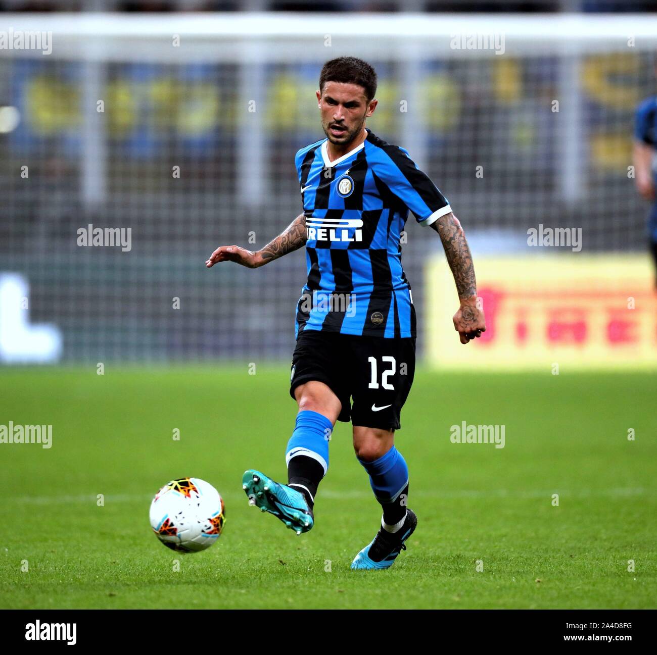 Milan, Italy. 21st Dec, 2019. Stefano Sensi of FC Internazionale during the  Serie A match between Inter Milan and Genoa at Stadio San Siro, Milan,  Italy on 21 December 2019. Photo by