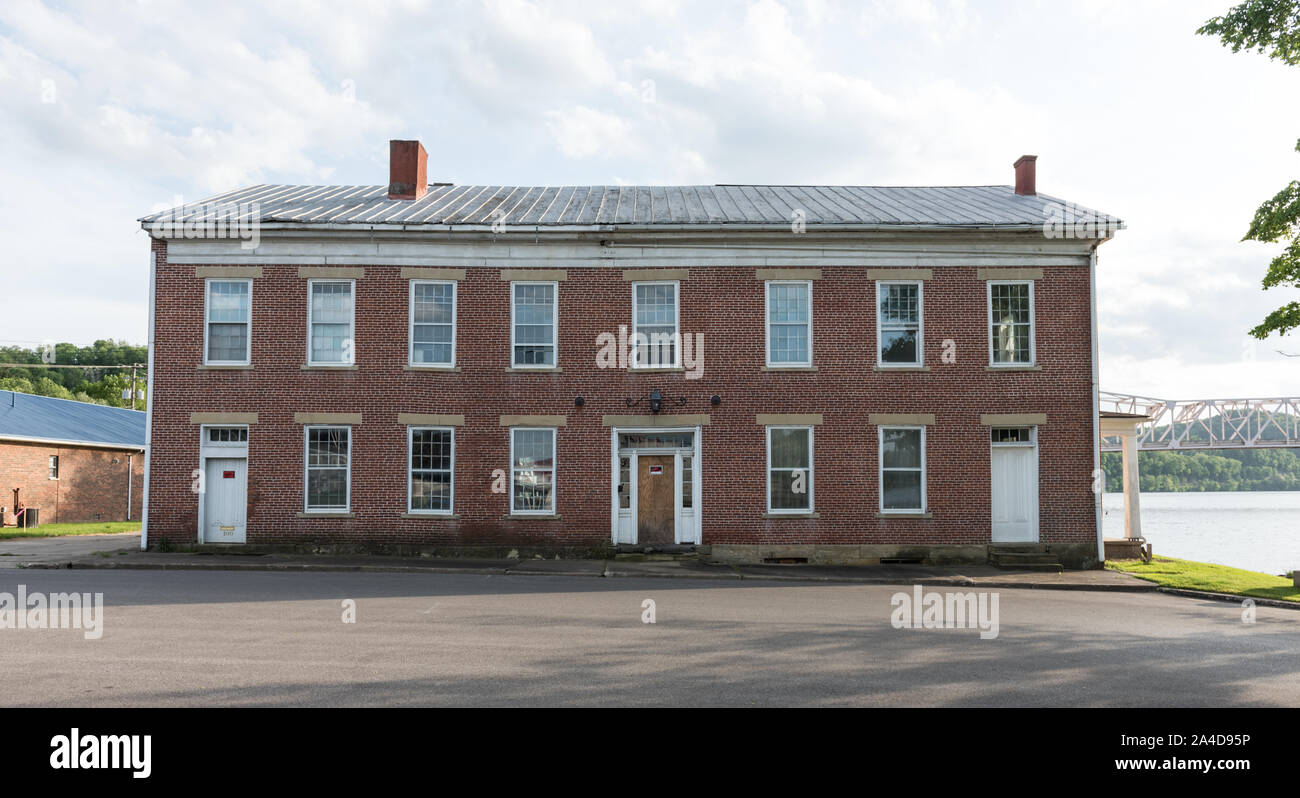 The old Alexander Creel Tavern, also known as the Cain House, in St