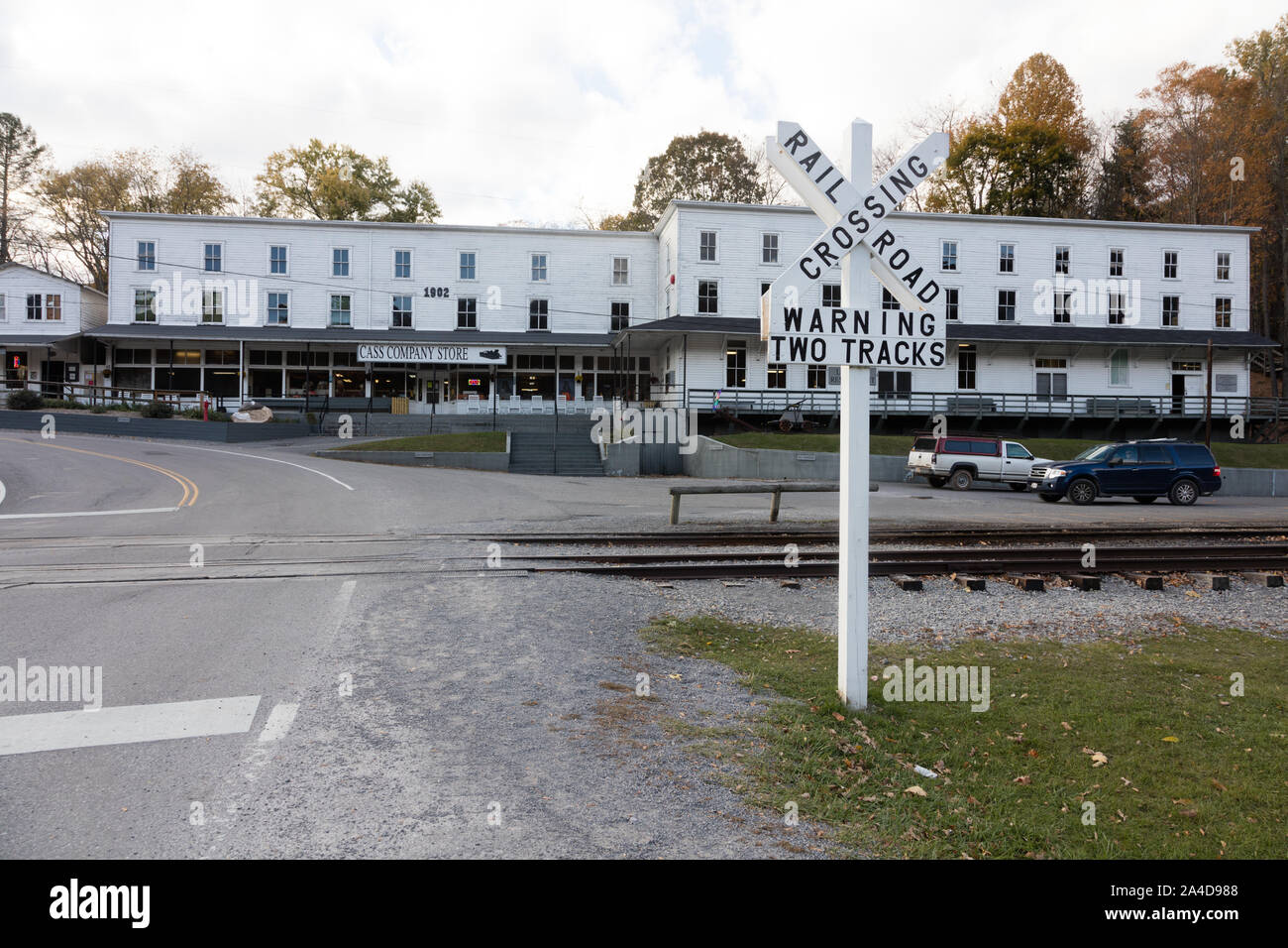 The old Cass Company Store in the heart of the old West Virginia Pulp