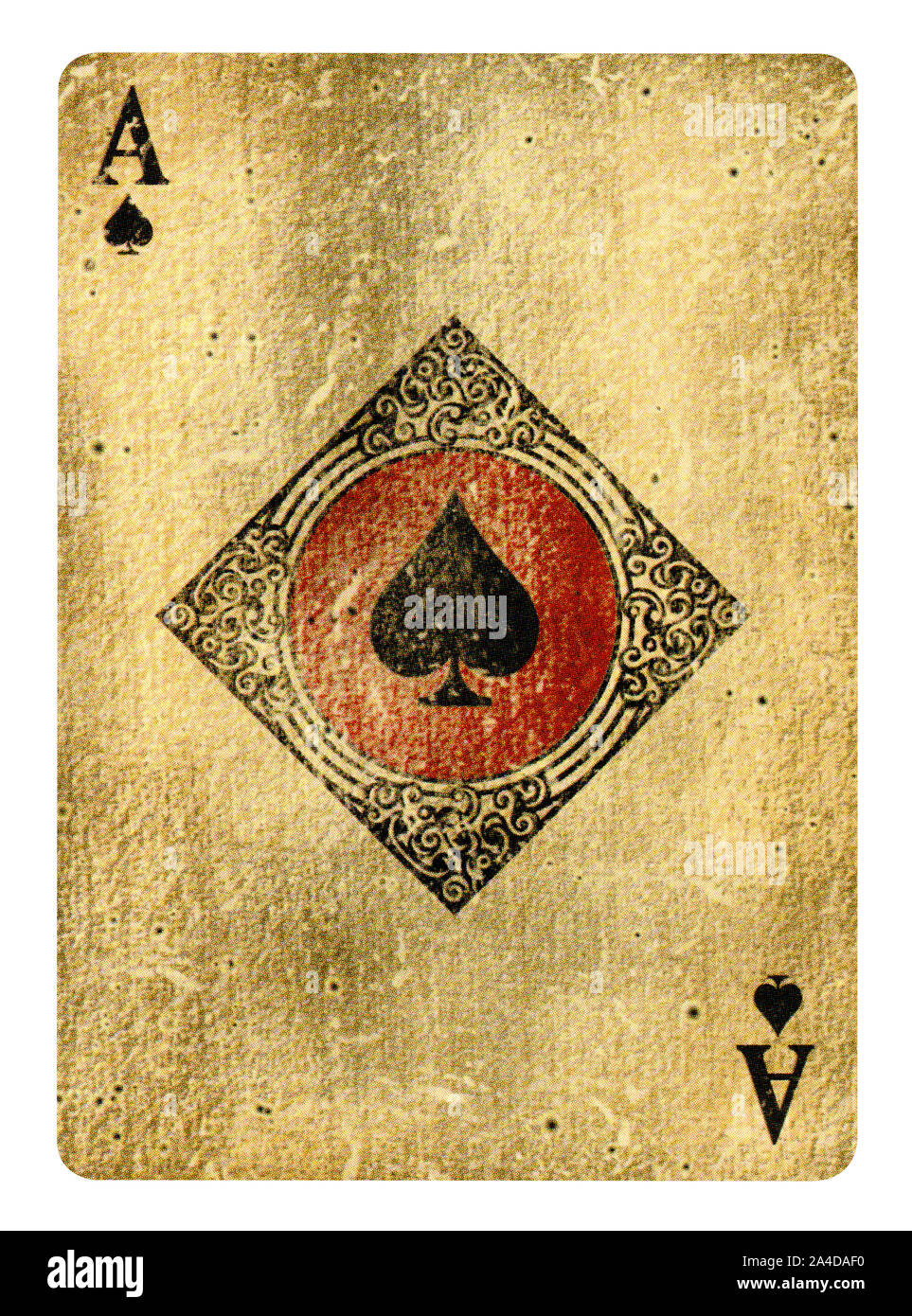 Ace of spades playing card hires stock photography and images Alamy