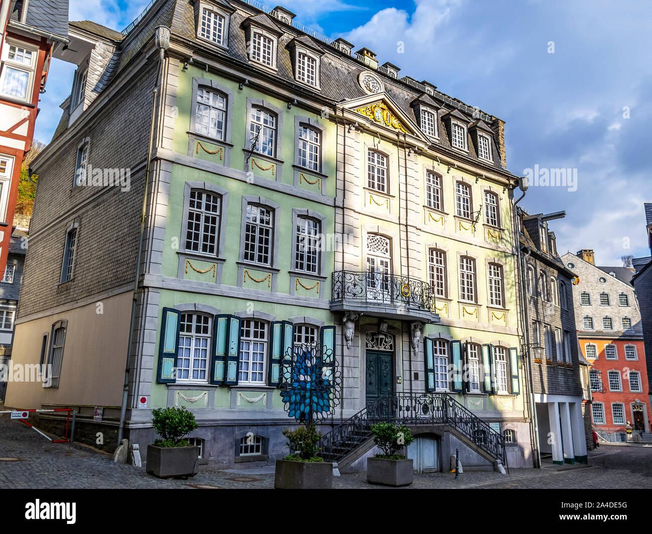 Red House Of Monschau Stock Photos Red House Of Monschau Stock