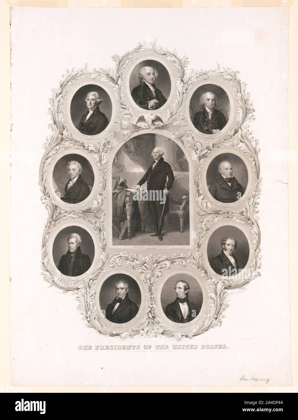 American presidents illustration hi-res stock photography and images ...