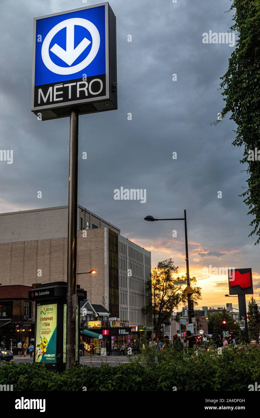 COTE DES NEIGES METRO STATION MONTREAL QUEBEC CANADA Stock Photo Alamy Cote des neiges metro station montreal quebec canada stock photo alamy