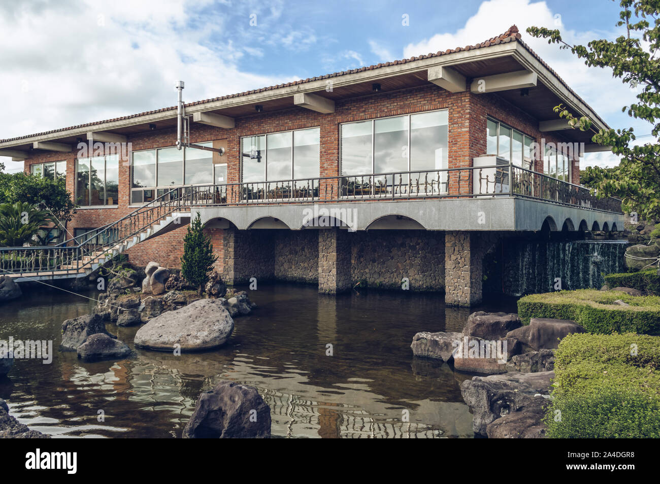 Jeju Island, South Korea, september 05, 2019 view of main building